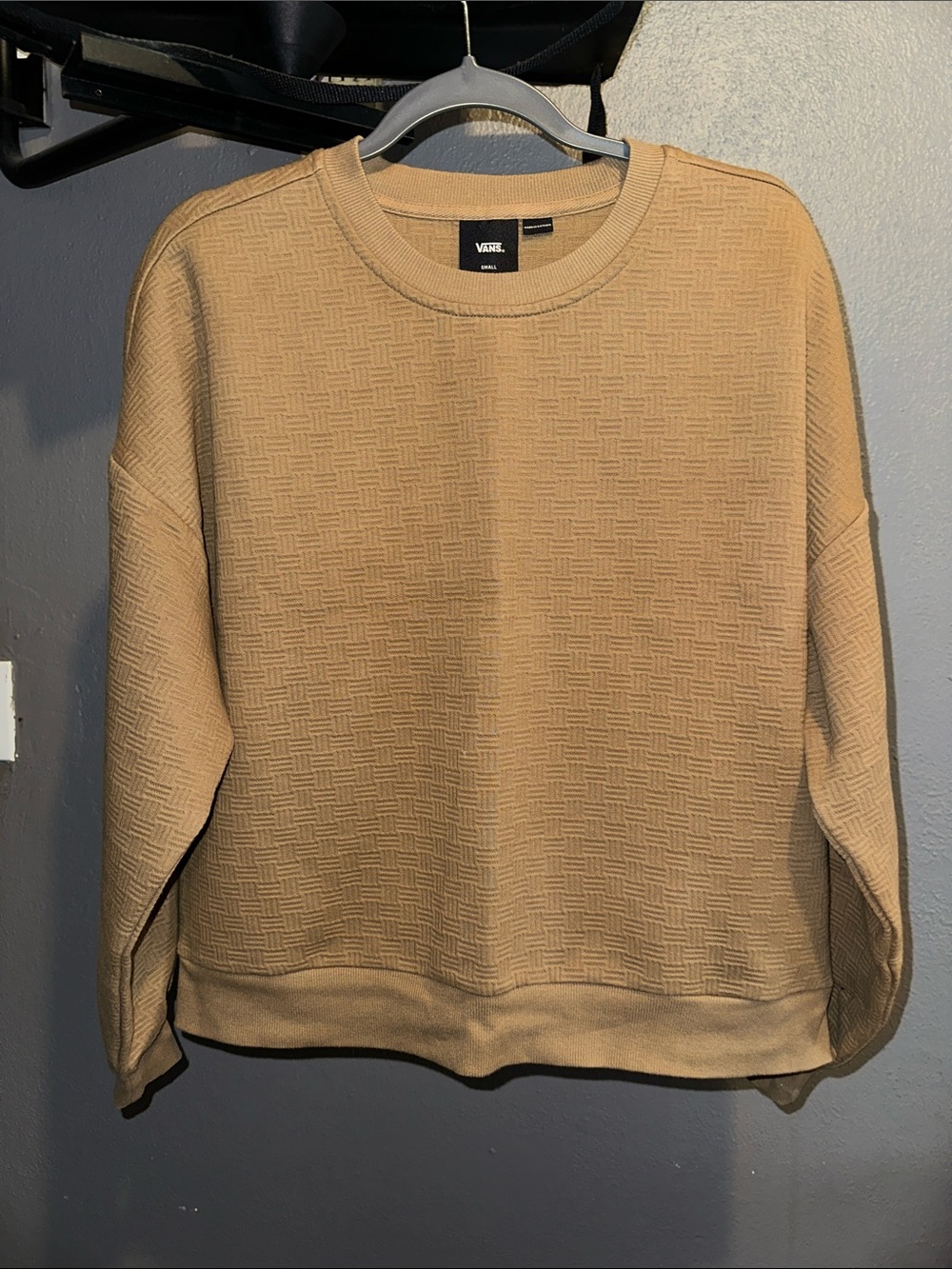 Vans women Crewneck Sweater in Tan